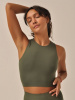 MY TO030 Top halter neck Топ женский (S/M olive)