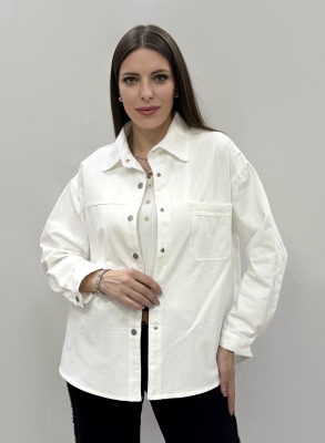 zhz f766 рубашка женская джинсовая