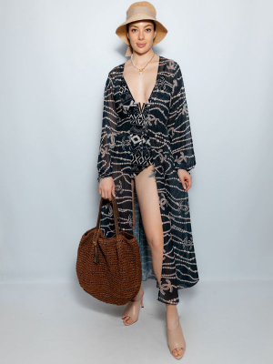 z.five sd-2508 халат пляжный женский