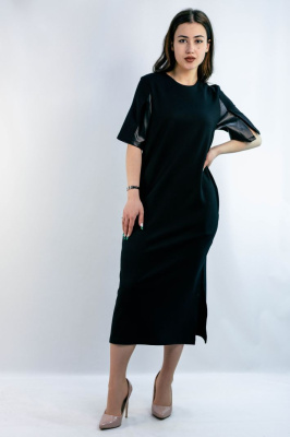 Estilo 1180 Платье женское (36 черный)