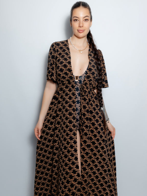 z.five sd-2505 халат пляжный женский