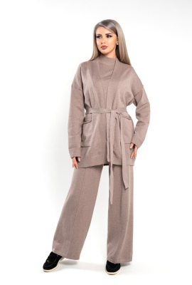 milana 83161 костюм женский брюки, топ, кардиган