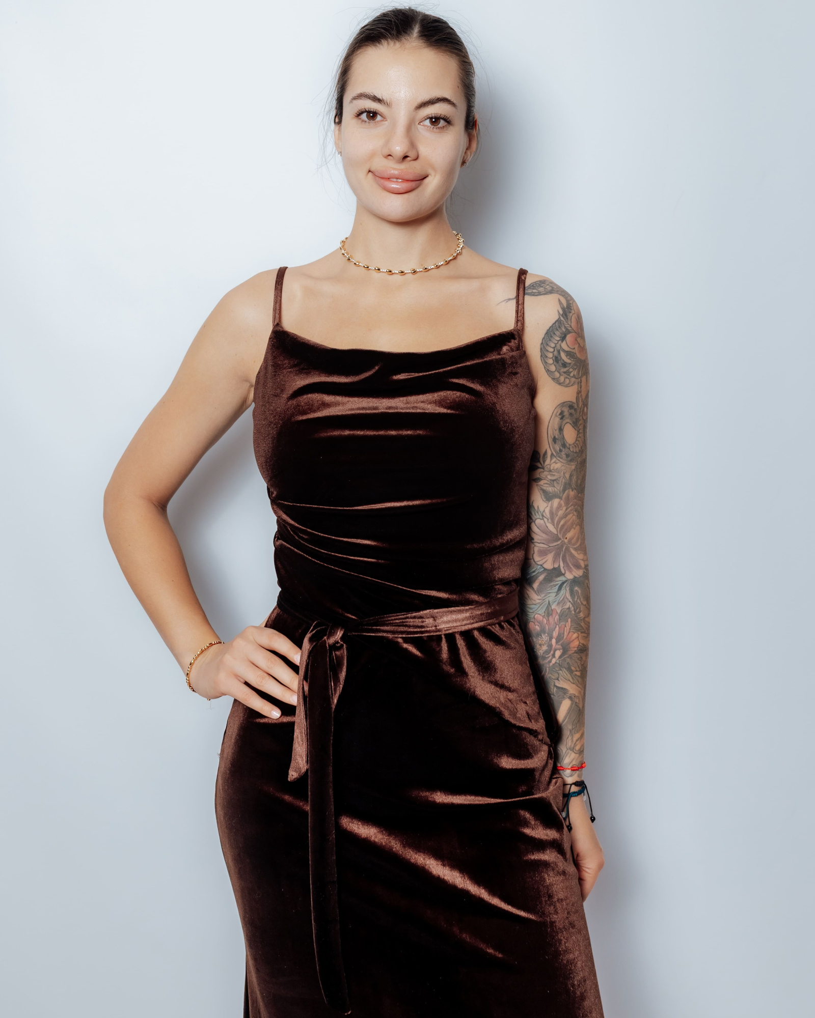 hong ping guo 3872 платье женское