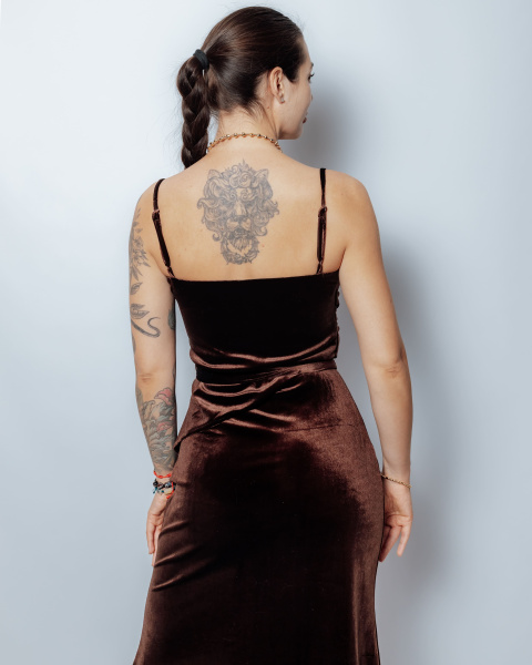 hong ping guo 3872 платье женское