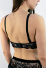 Nikol Djumon 174.07 Velvet Flora Топ женский (36 Black-0170)