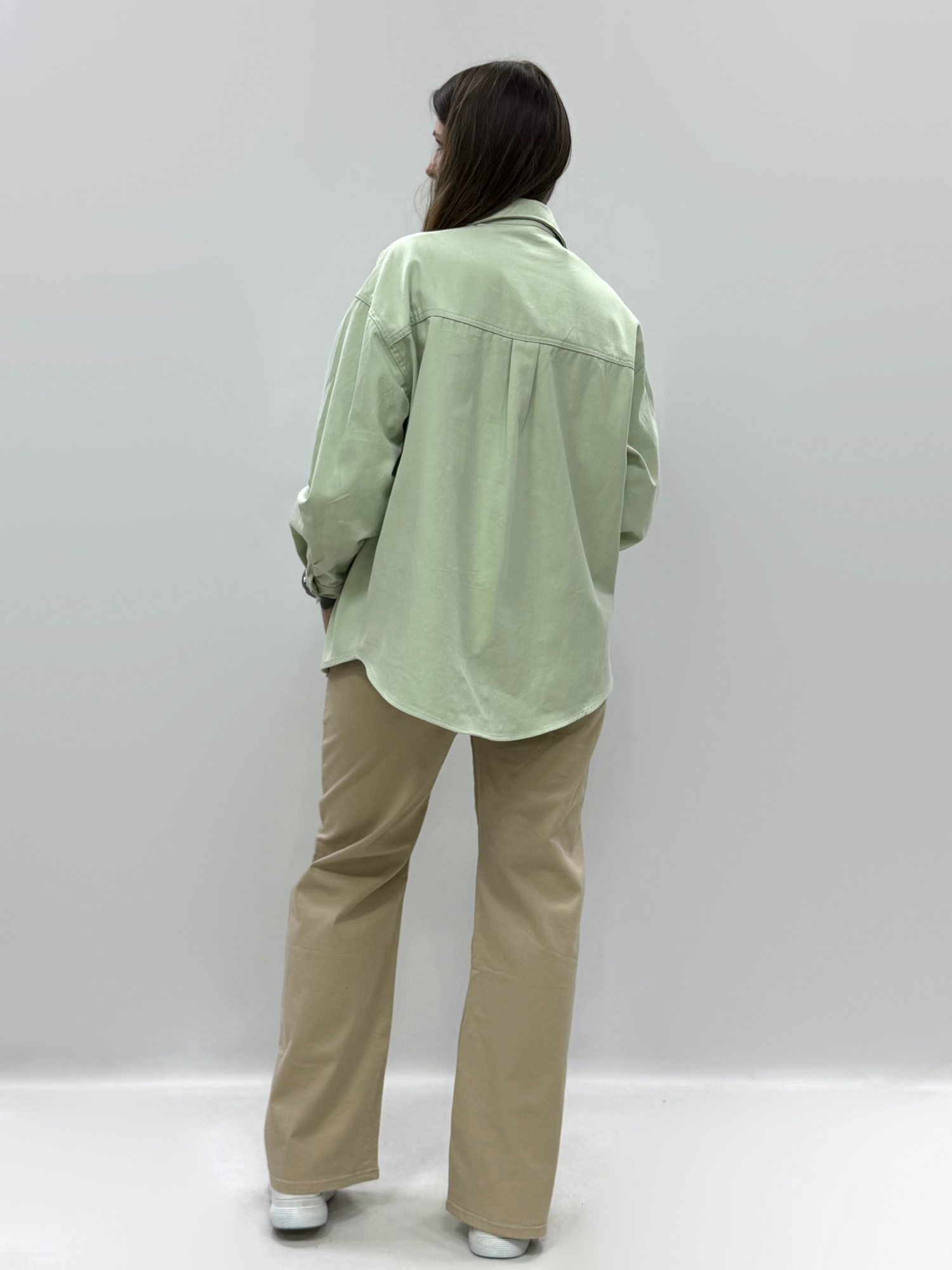 zhz f765 рубашка женская джинсовая