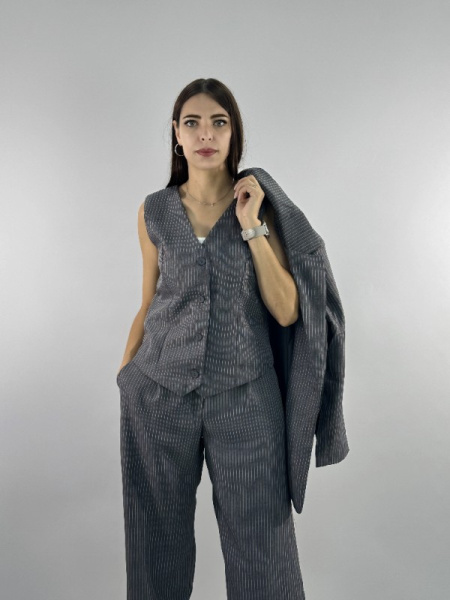 fashion 1514 костюм тройка пиджак, жилет, брюки