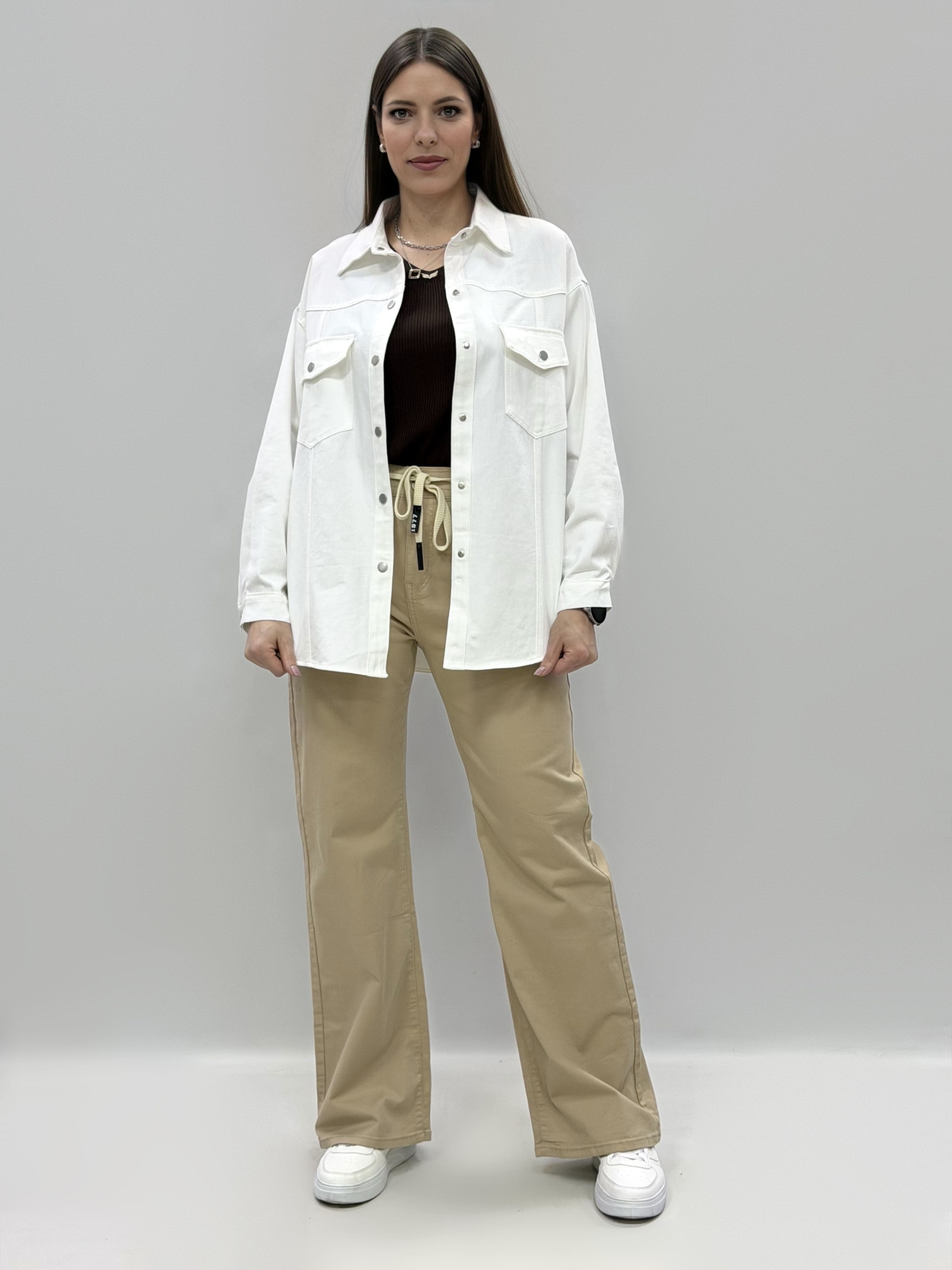 zhz f765 рубашка женская джинсовая