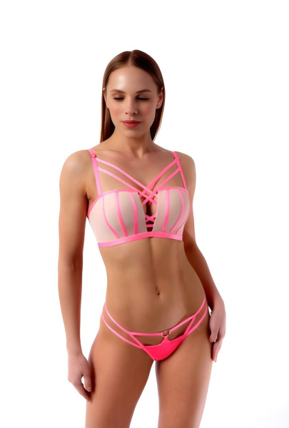 coquette revue 55144 diamante бюстгальтер на поролоне бескостный