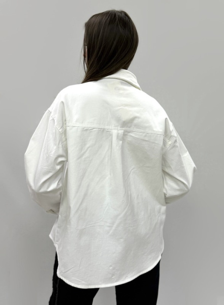 zhz f766 рубашка женская джинсовая