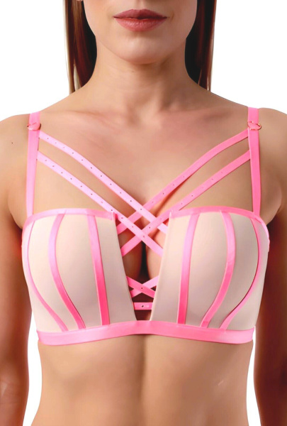 coquette revue 55144 diamante бюстгальтер на поролоне бескостный