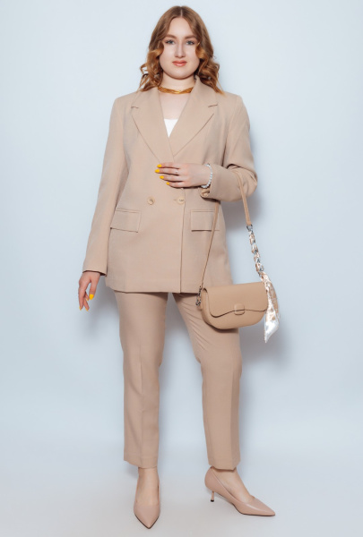 caprice chic 1246 костюм женский жакет, брюки
