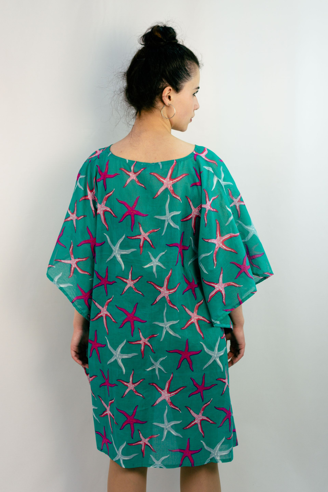 Fabretti NR183-9 Туника женская (one size бирюзовый)