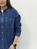 zhz 9033 рубашка женская джинсовая