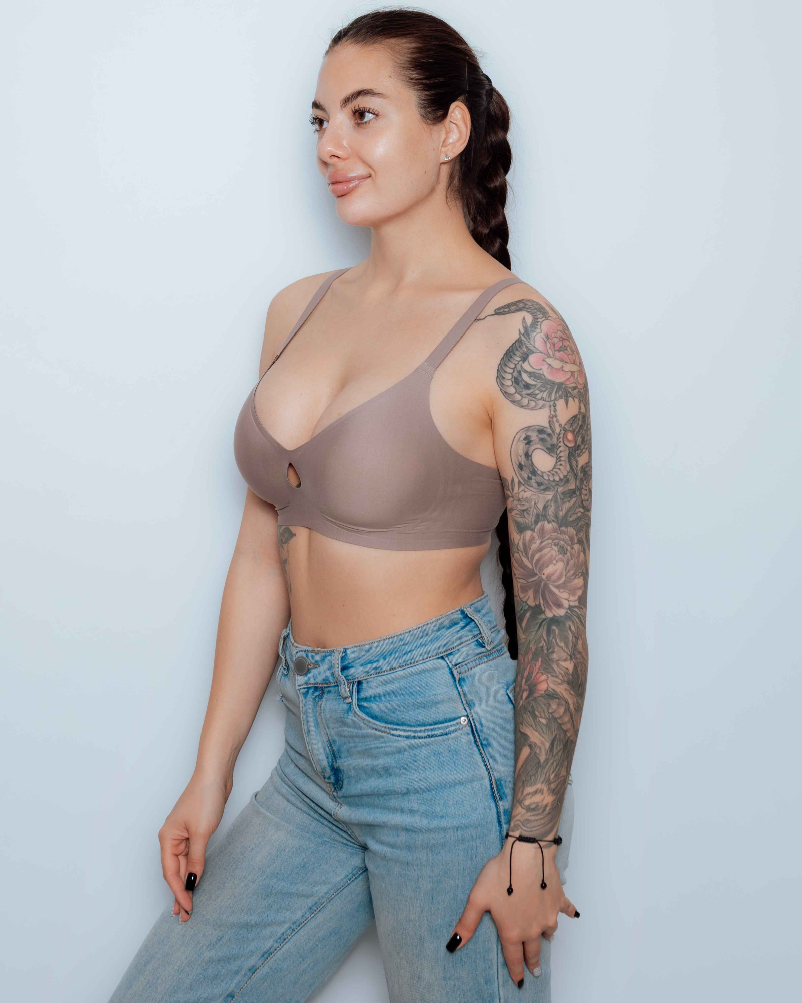 annj 70222 бюстгальтер топ бесшовный