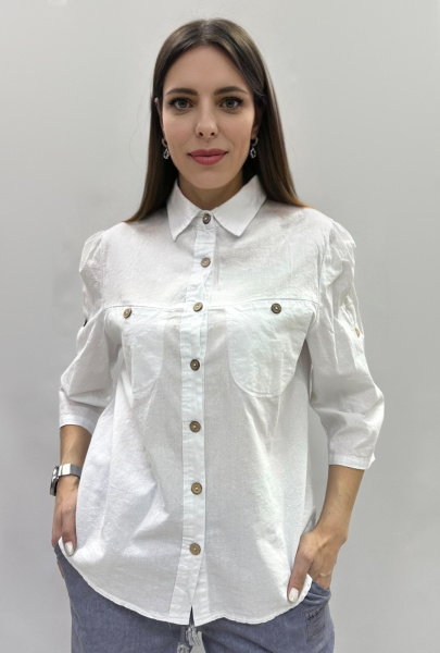 xuemisili 856 рубашка женская лён