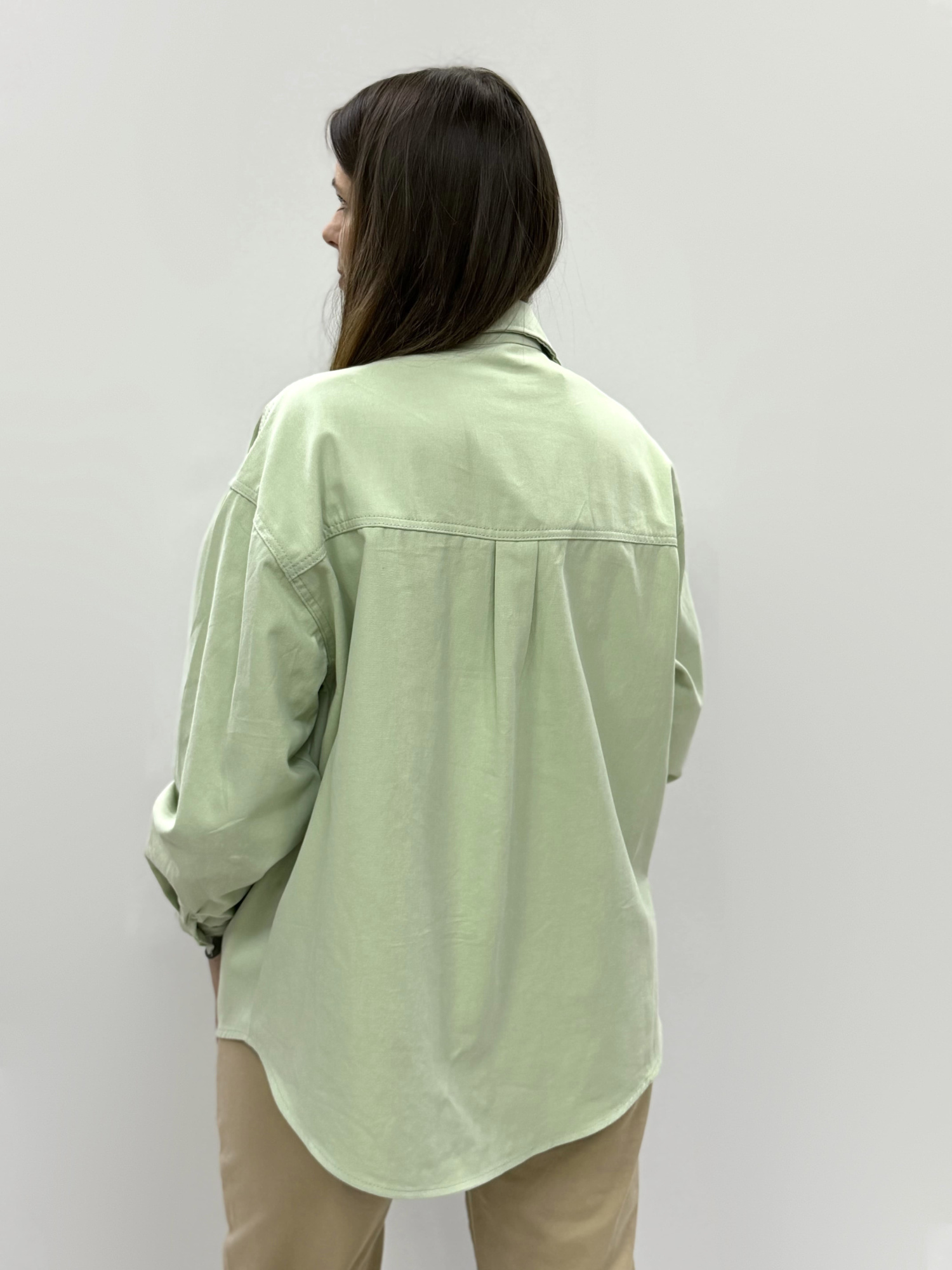 zhz f765 рубашка женская джинсовая