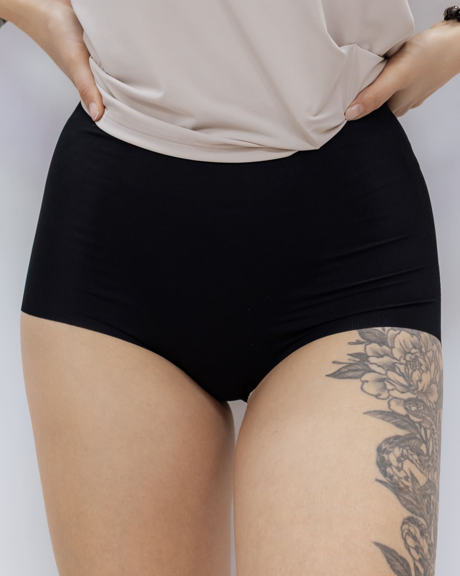 qianxuehu 8806 трусы женские слипы высокие утягивающие 