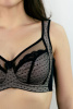 Orhideja 195-187 Бюстгальтер мягкая чашка без костей (85C Black/piony-912)