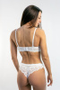 Mioocchi 7680 Vivian Трусы бразилиана женские (1 Bianco)