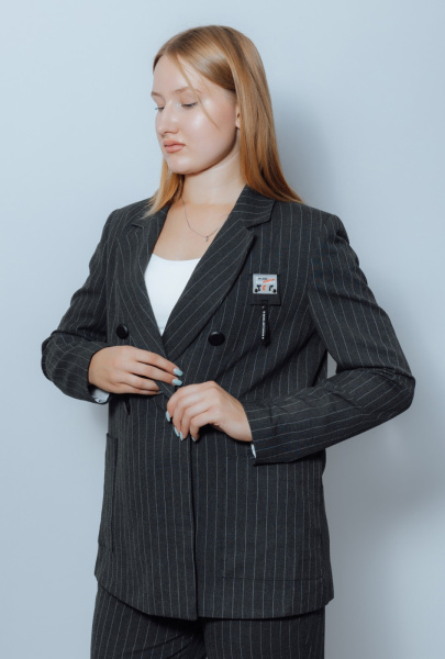 perzoni 9130 костюм пиджак, брюки женский
