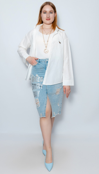 fashion 6829 рубашка женская