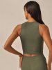 MY TO030 Top halter neck Топ женский (S/M olive)