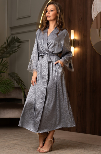 Mia-Mia 7319 Joanna Кимоно (2XL/3XL серебристый)
