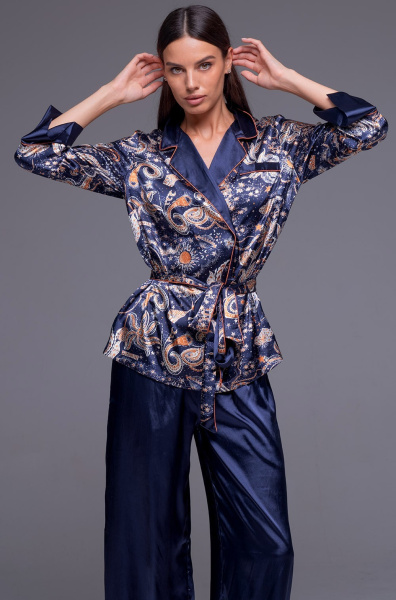 mia-mia 7287 zodiac пижама женская жакет, брюки