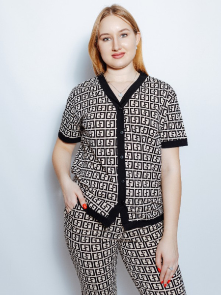 milana p-10301 пижама брюки, рубашка женская