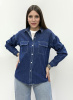 zhz 9082 рубашка женская джинсовая