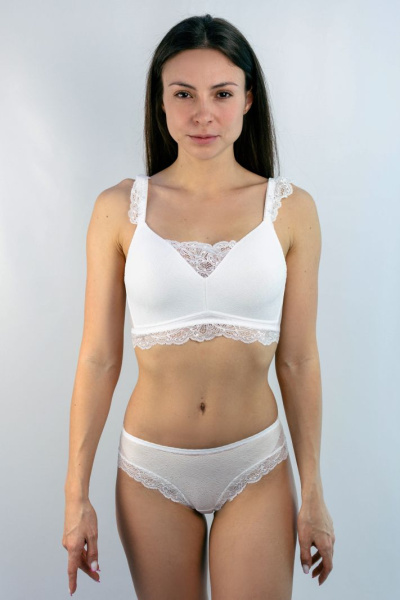 Nikol Djumon 307.78 Emerald Бюстгальтер (85C White-0001)