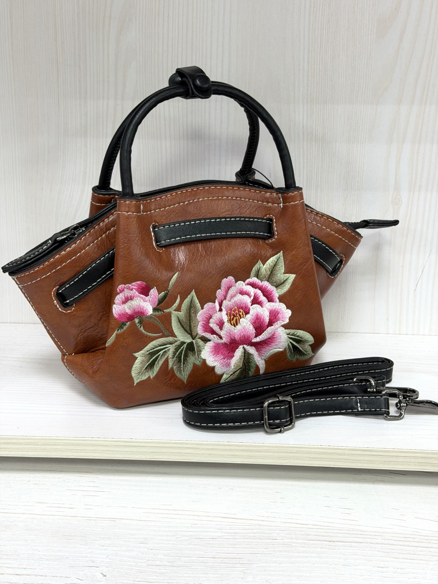 fashion ph1663 сумка женская натуральная кожа