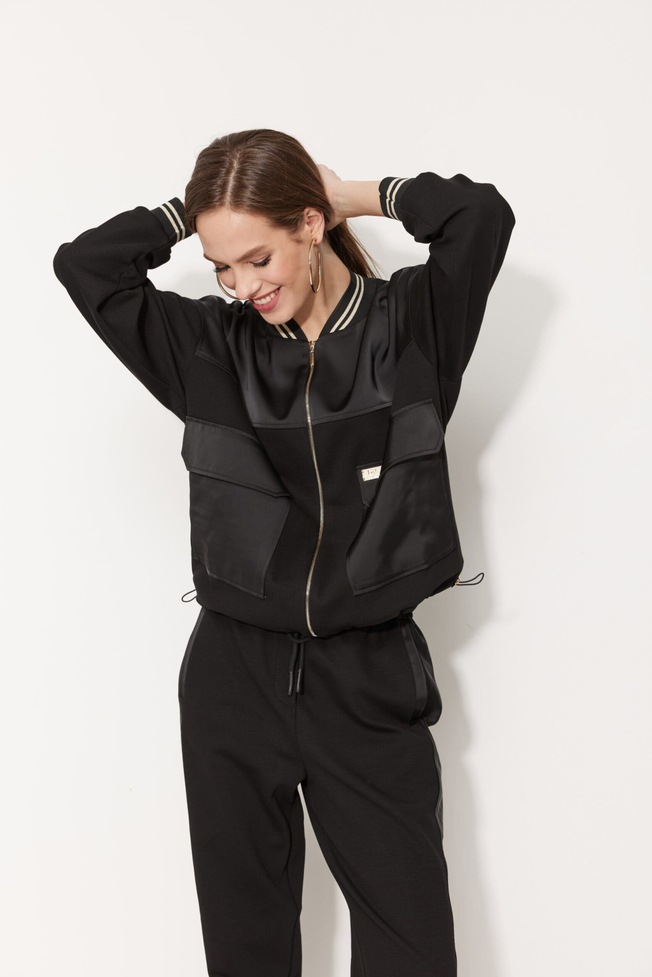 davydov 6382.1 костюм женский бомбер, брюки