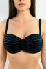 Adoreswim 2772 Купальник раздельный женский (38 черный)