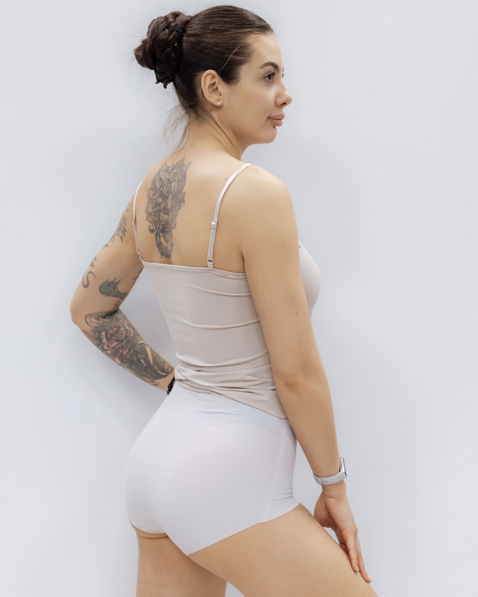 qianxuehu 8806 трусы женские слипы высокие утягивающие 