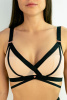 coquette revue 40126 topless бюстгальтер топ бескостный