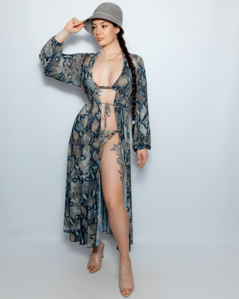 z.five sd-2508 халат пляжный женский