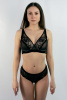 Nikol Djumon 174.19 Velvet Flora Бюстгальтер (75C Black-0170)