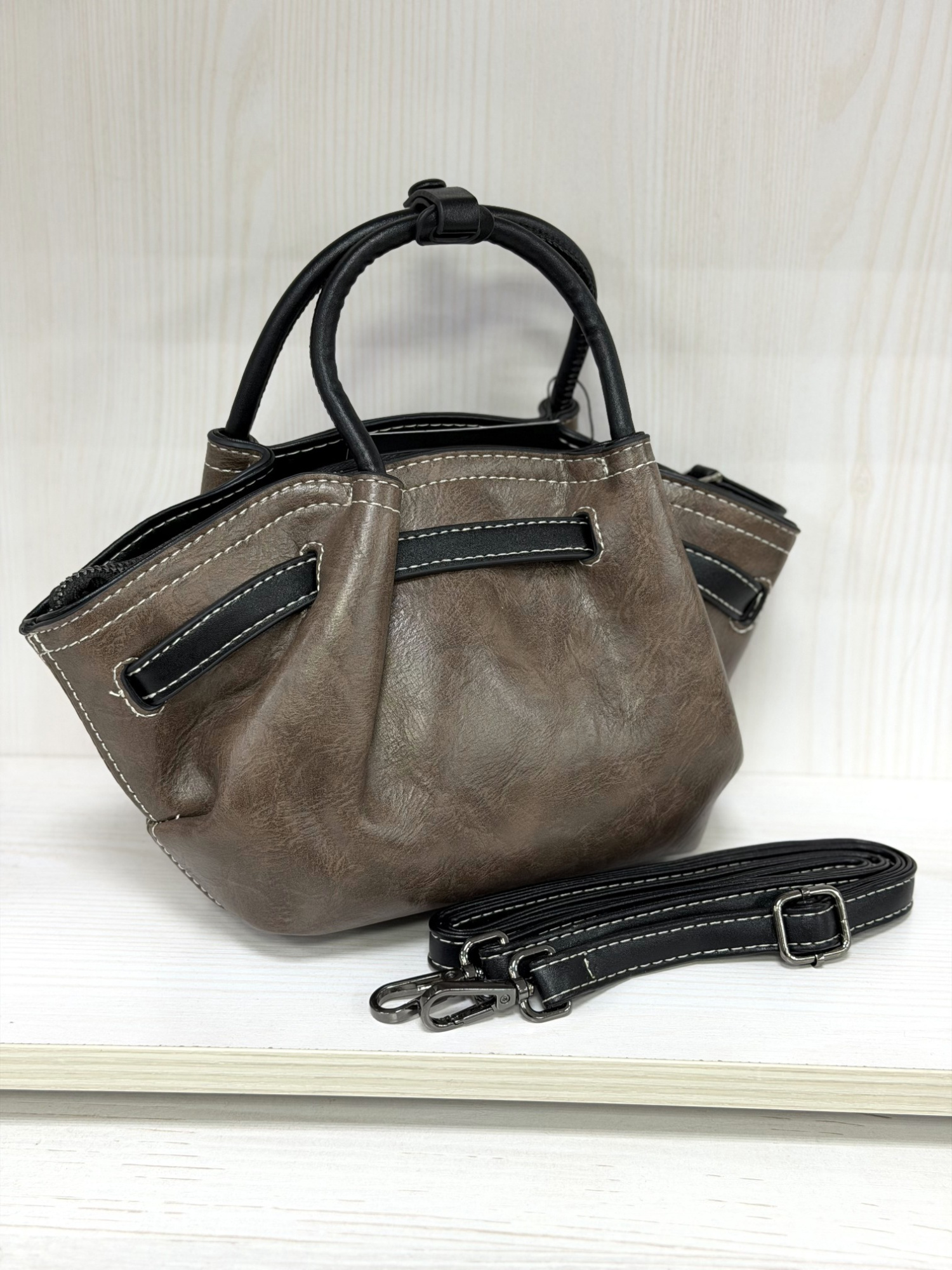 fashion ph1663 сумка женская натуральная кожа