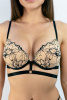 Mioocchi 778080 Valerie Комплект нижнего белья пуш-ап (3B Nudo/Nero)