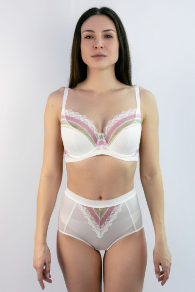 Nikol Djumon 313.12 Rainbow Бюстгальтер (75C Ivory-0004)